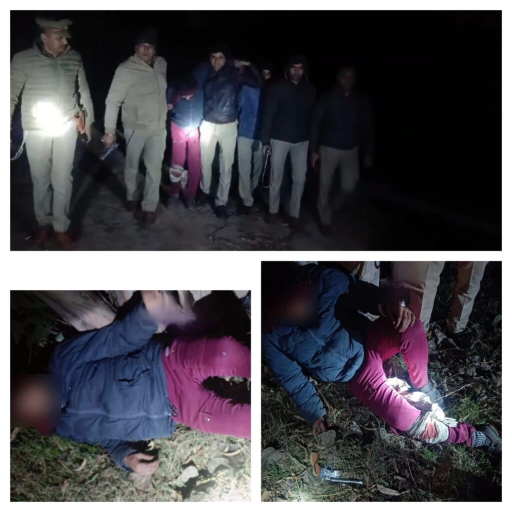पुलिस हिरासत से फरार पशु चोर पुलिस मुठभेड़ में मात्र 5 घंटे में गिरफ्तार पुलिस हिरासत से फरार पशु चोर पुलिस मुठभेड़ में मात्र 5 घंटे में गिरफ्तार