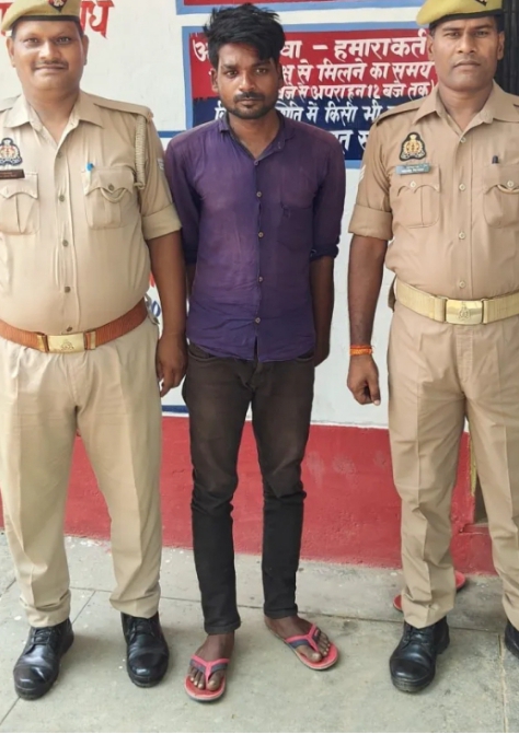 सोनभद पुलिस ने बहुत सराहनीय कार्य ने दुष्कर्म के मामले में विजय कुमार को किया गिरफ्तार