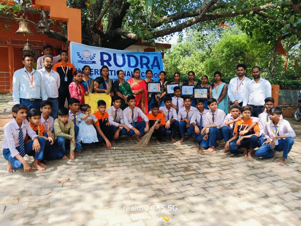 रूद्रा इंटरनेशनल स्कूल में गांधी जयंती धूमधाम से मनाया गया रूद्रा इंटरनेशनल स्कूल में गांधी जयंती धूमधाम से मनाया गया