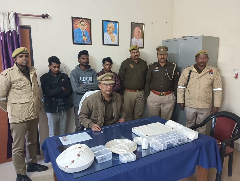 जनपद सोनभद्र थाना करमा पुलिस को मिली बड़ी सफलता, चोरी की घटना का किया सफल