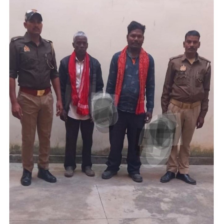 _रामपुर बरकोनिया पुलिस द्वारा 02 नफर वारण्टी अभियुक्तों को गिरफ्तार कर मा0 न्यायालय भेजा गया_