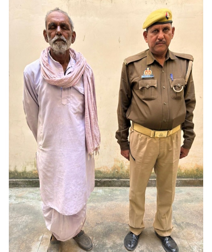 _रामपुर बरकोनिया पुलिस द्वारा 01 नफर वारण्टी अभियुक्त को गिरफ्तार कर मा0 न्यायालय भेजा गया_