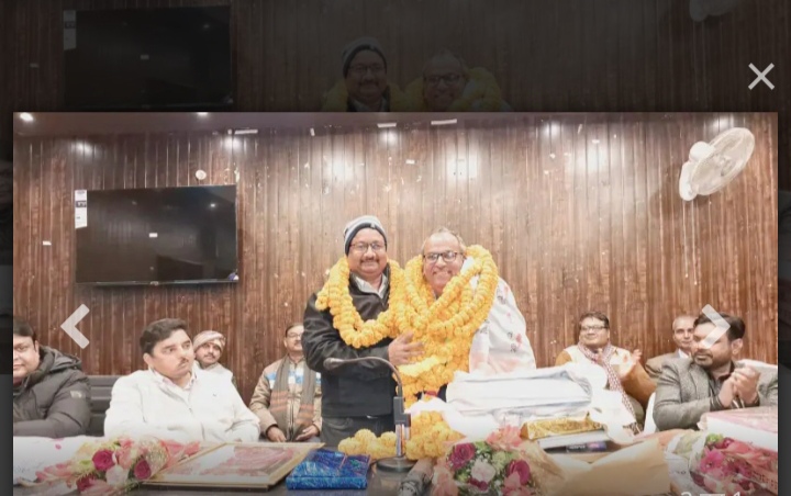 _विकासखंड सिटी में कार्यरत शिव कुमार पांडे लेखाकार हुए सेवानिवृत्ति_ _विकासखंड सिटी में कार्यरत शिव कुमार पांडे लेखाकार हुए सेवानिवृत्ति_