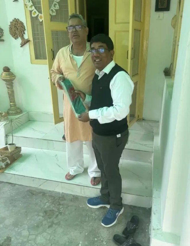 _विंध्याचल मंडल के उपनिदेशक उद्यान मेवाराम मुख्य सचिव द्वारा हुए सम्मानित_ _विंध्याचल मंडल के उपनिदेशक उद्यान मेवाराम मुख्य सचिव द्वारा हुए सम्मानित_