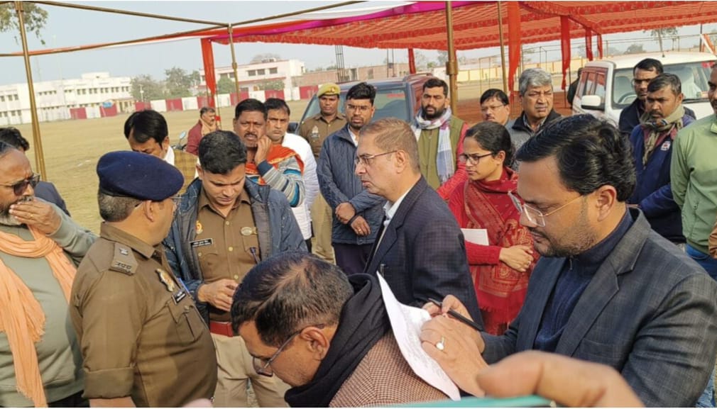 मुख्यमंत्री योगी आदित्यनाथ का सोनभद्र मे आगमन 16 को