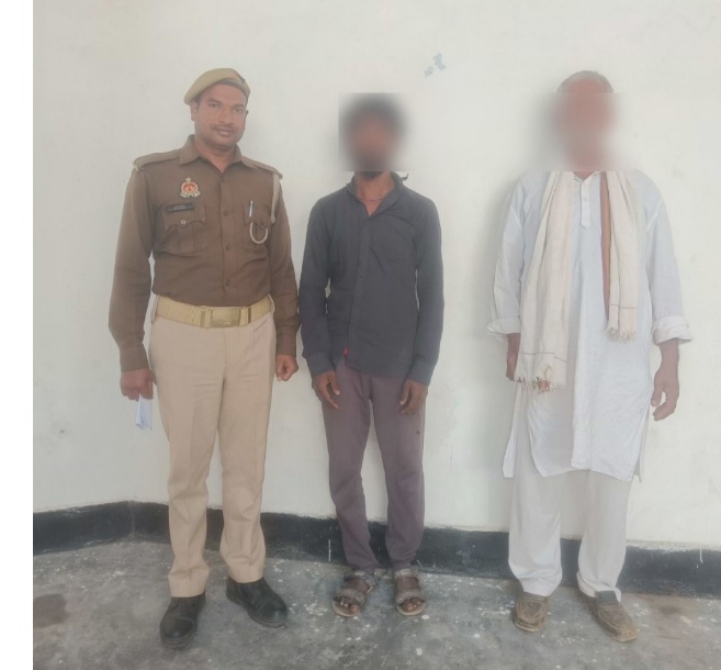 _थाना चोपन पुलिस द्वारा फरार चल रहे 02 नफर वारण्टी अभियुक्तगण को किया गया गिरफ्तार_ _थाना चोपन पुलिस द्वारा फरार चल रहे 02 नफर वारण्टी अभियुक्तगण को किया गया गिरफ्तार_