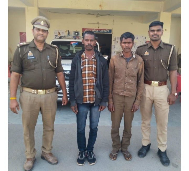 _थाना ओबरा पुलिस द्वारा फरार चल रहे, हत्या से सम्बन्धित 02 नफर वांछित अभियुक्तगण को किया गया गिरफ्तार_ _थाना ओबरा पुलिस द्वारा फरार चल रहे, हत्या से सम्बन्धित 02 नफर वांछित अभियुक्तगण को किया गया गिरफ्तार_