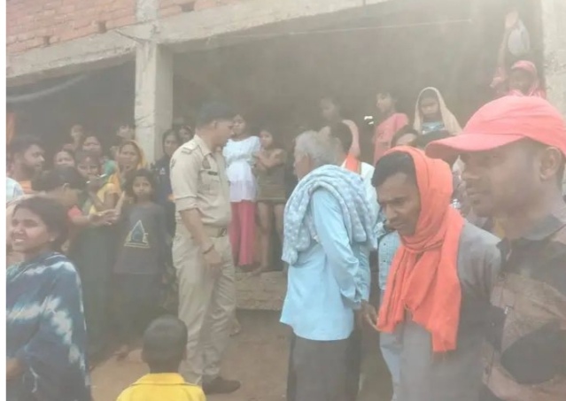 _महुआ बिनने को लेकर झड़प में देवर ने भाभी को पिटा हुई मौत_