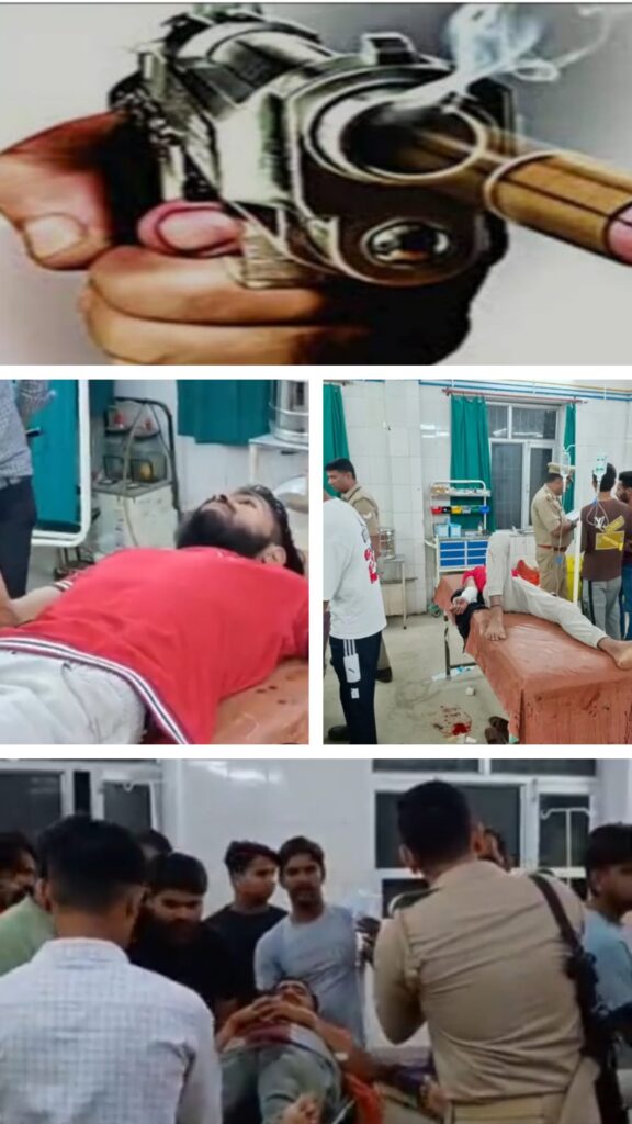 झालू में पैसों के लेन-देन को लेकर चली गोली तीन घायल झालू में पैसों के लेन-देन को लेकर चली गोली तीन घायल
