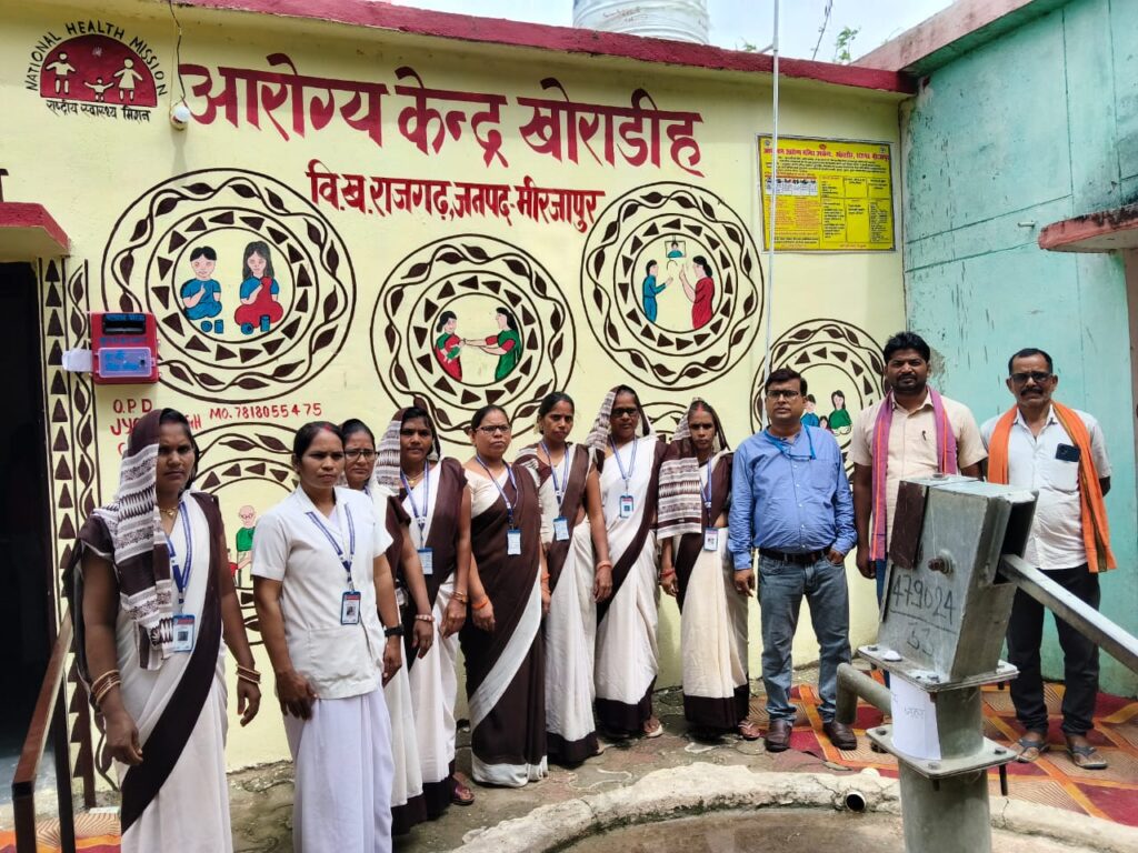ग्राम पंचायत खोराडीह में आयुष्मान आरोग्य मंदिर का हुआ NQAS असिस्मेंट ग्राम पंचायत खोराडीह में आयुष्मान आरोग्य मंदिर का हुआ NQAS असिस्मेंट