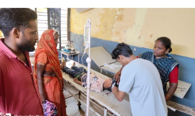 ननिहाल में आए 6 वर्षीय बालक को कार ने मारी टक्कर हालत गंभीर रेफर