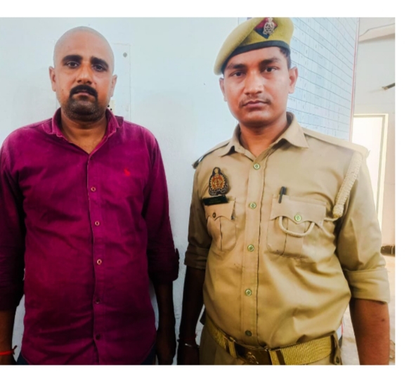 चोपन पुलिस द्वारा मु0अ0स0 291/25 धारा 103(1),352, 351(3),3(5),85 बीएनएस मे वांछित 01 नफर अभियुक्त को किया गया गिरफ्तार