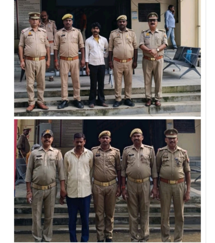 थाना पन्नूगंज पुलिस द्वारा मादक पदार्थ हेरोइन की तस्करी करने वाले 02 नफर शातिर अभियुक्तों को को किया गया गिरफ्तार, दोनों के कब्जे से कुल 39.39 ग्राम नाजायज हेरोइन बरामद थाना पन्नूगंज पुलिस द्वारा मादक पदार्थ हेरोइन की तस्करी करने वाले 02 नफर शातिर अभियुक्तों को को किया गया गिरफ्तार, दोनों के कब्जे से कुल 39.39 ग्राम नाजायज हेरोइन बरामद