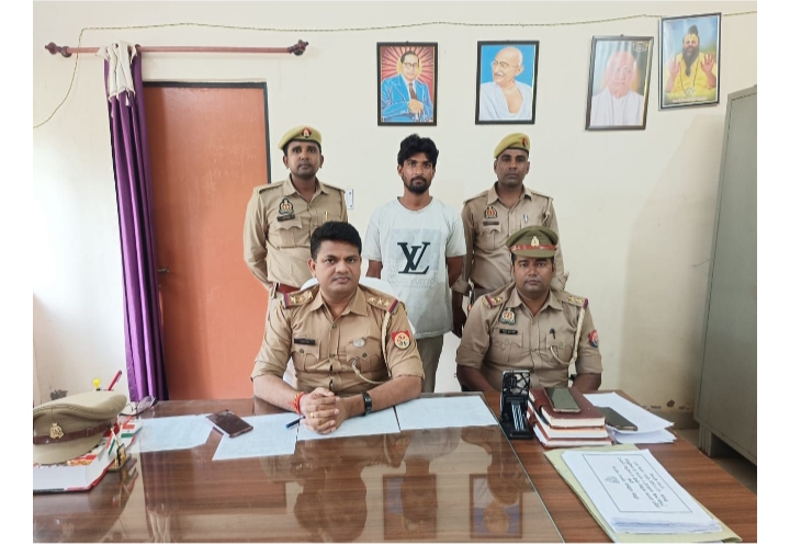 थाना करमा पुलिस को मिली बड़ी सफलता, गैंगेस्टर एक्ट में वांछित व 25000/- रूपये के इनामिया अभियुक्त को किया गिरफ्तार
