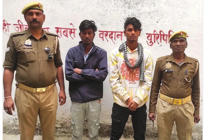 मिर्जापुर जमालपुर पुलिस ने शुक्रवार को सार्वजनिक स्थान पर जुआ खेल रहे दो व्यक्तियों को गिरफ्तार किया।