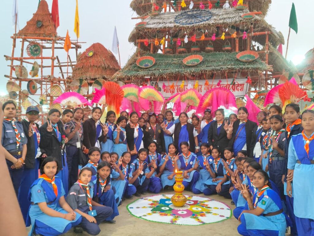 राष्ट्रीय जंबूरी में सोनभद्र का गेट सबसे अब्बल, मिला ए ग्रेड