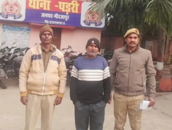 पुलिस ने एक वारंटी को गिरफ्तार कियाः पड़ी में अपराध रोकथाम अभियान के तहत हुई कार्रवाई