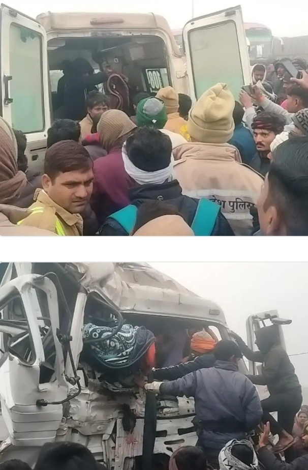 ट्रक चालक लापरवाही से बनी मौत ट्रक ड्राइवर ने फरार पुलिस ने ट्रक वाहनों को को लिया अपने कब्जे में ट्रक चालक लापरवाही से बनी मौत ट्रक ड्राइवर ने फरार पुलिस ने ट्रक वाहनों को को लिया अपने कब्जे में
