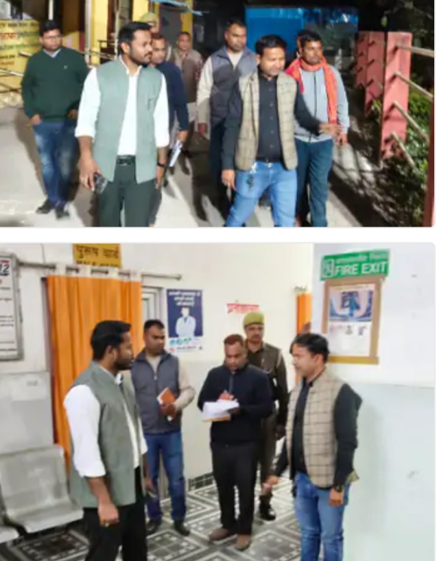 सीडीओ ने किया औचक निरीक्षण:मिर्जापुर में खामियों पर जताई नाराजगी, अधिकारियों को दिए निर्देश सीडीओ ने किया औचक निरीक्षण:मिर्जापुर में खामियों पर जताई नाराजगी, अधिकारियों को दिए निर्देश