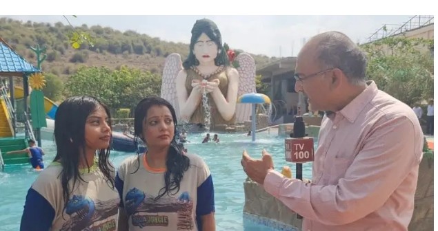 एक्वा जंगल वाटर पार्क में ‘एक्वा परी’ का लोकार्पण, झरने के नीचे रेस्टोरेंट बना आकर्षण का केंद्र एक्वा जंगल वाटर पार्क में ‘एक्वा परी’ का लोकार्पण, झरने के नीचे रेस्टोरेंट बना आकर्षण का केंद्र