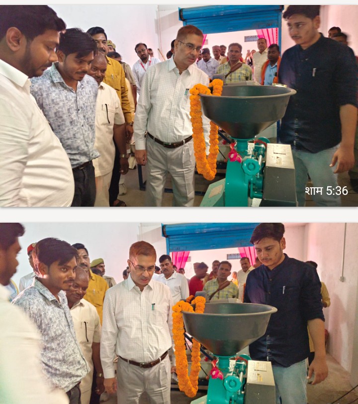 मिलेट्स क्रांति की ओर सोनभद्र: PMFME योजना के तहत पहली आधुनिक प्रोसेसिंग यूनिट का भव्य उद्घाटन