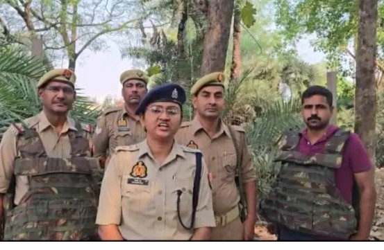 मिर्जापुर में हुए मुठभेड़ में दो गो-तस्कर घायल, 6 गोवंश व अवैध असलहे बरामद