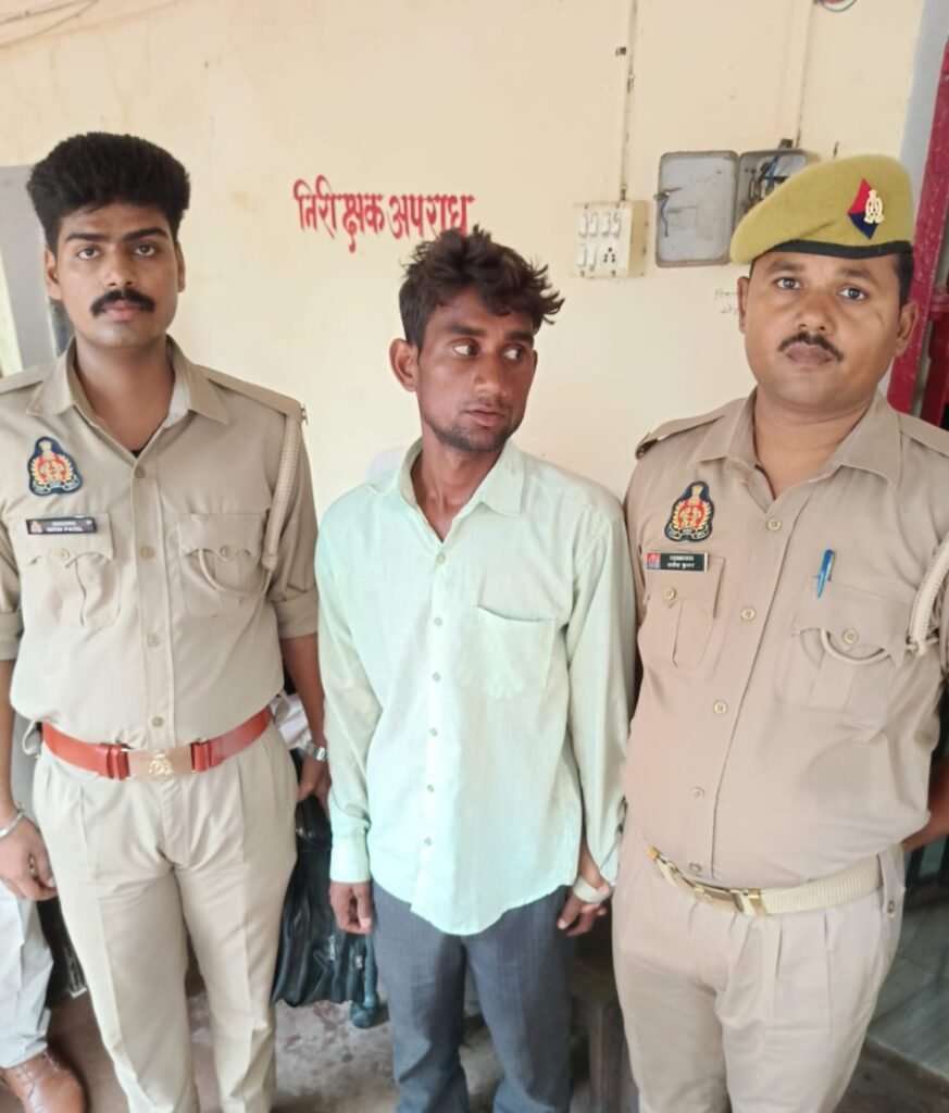 थाना को0देहात पुलिस द्वारा चोरी के अभियोग से सम्बन्धित वांछित अभियुक्त गिरफ्तार, चोरी के गहने बरामद