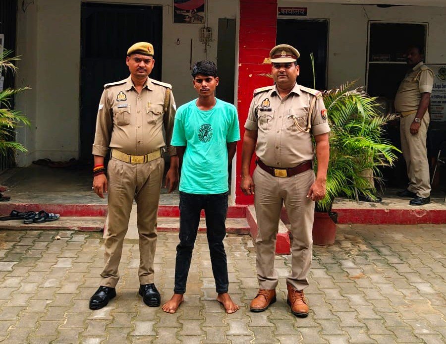 थाना लालगंज पुलिस द्वारा नाबालिक को शादी का झासा देकर दुष्कर्म के अभियोग से सम्बन्धित अभियुक्त गिरफ्तार थाना लालगंज पुलिस द्वारा नाबालिक को शादी का झासा देकर दुष्कर्म के अभियोग से सम्बन्धित अभियुक्त गिरफ्तार