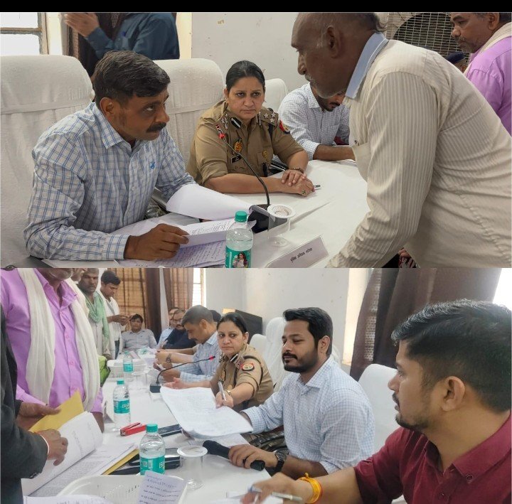 शासन के मंशानुरूप जनपद के सभी तहसीलों में आयोजित किया गया सम्पूर्ण समाधान दिवस