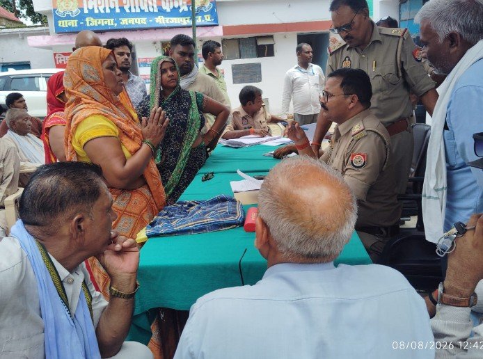 थाना समाधान दिवस में 21 मामले दर्ज, तीन का मौके पर निस्तारण