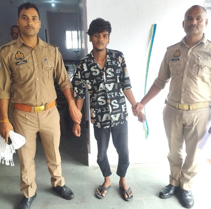 थाना को0शहर पुलिस द्वारा हत्या के प्रयास के अभियोग से सम्बन्धित वांछित अभियुक्त गिरफ्तार