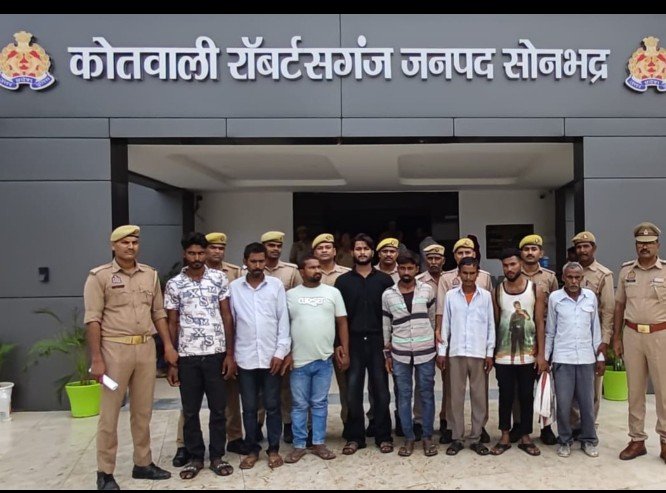 थाना रॉबर्ट्सगंज पुलिस को मिली बड़ी सफलता- थाना रॉबर्ट्सगंज पुलिस को मिली बड़ी सफलता-