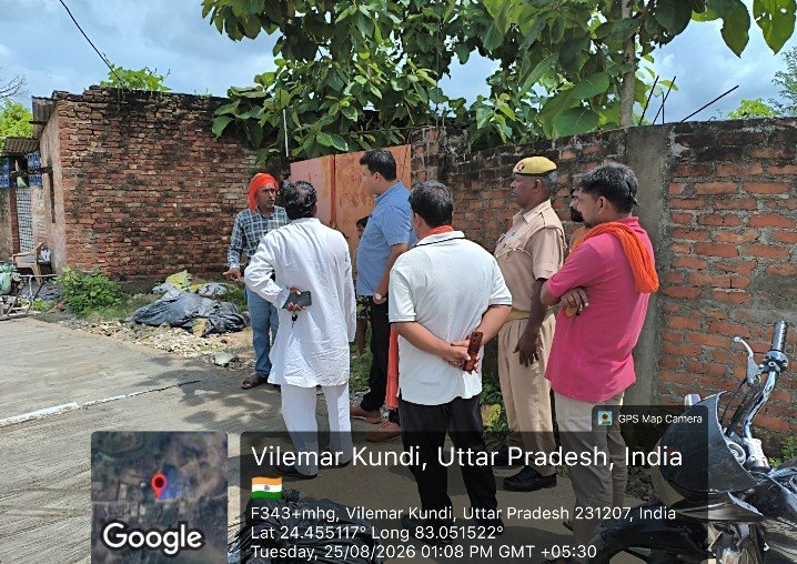 निर्माण कार्य की गुणवत्ता में कमी मिलने पर कार्य रुकवाया गया, ठेकेदार को नोटिस जारी करने के निर्देश