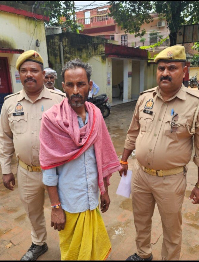 थाना को0देहात पुलिस द्वारा नाबालिग के साथ दुष्कर्म करने के अभियोग से सम्बन्धित नामजद अभियुक्त गिरफ्तार
